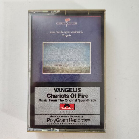 Vangelis Chariots Of Fire Cassette Tape 1981 Original Soundtrack By Polydor Poly - Picture 1 of 5